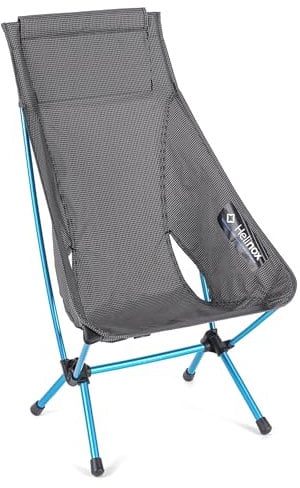Helinox Chair Zero High-Back | Extra Leichter, bequemer und kompakter Campingstuhl (Black)