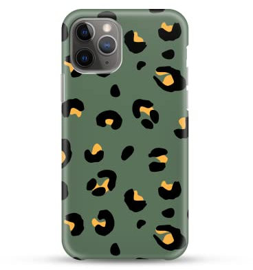 Coconut Lane - Khaki Leopard Phone Case - iPhone 12/12 Pro