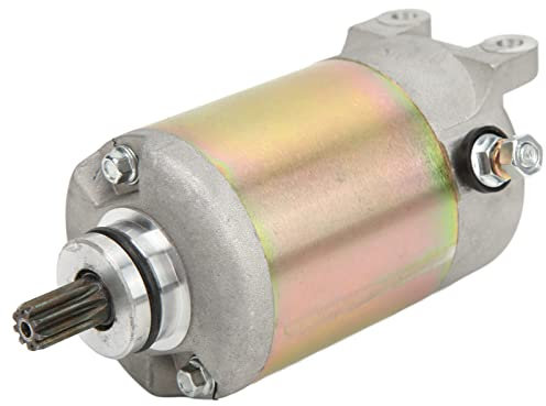 Aramox Démarreur de Moto, Démarreur de Moto 9 Dents de Remplacement en Cuivre pour CF250 Moteur Scooter Go Kart