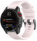 FTRONGRT 20mm Bracelet pour montre Garmin Fenix 7S Solar, Silicone Bracelet, Sangle de Remplacement pour Garmin Fenix 7S Solar.Rose