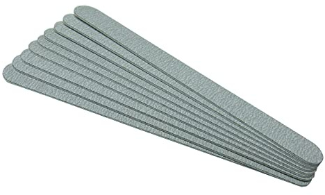 GS-Nails Wechselfeilen Feilblätter für Edelstahlboard (10 Stück,Zebra Gerade K180-E)