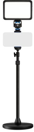 Elgato Compact Creator’s Bundle - Desktop Stand, Portable LED Panel, Adjustable Mount for Photo, Video, Streaming, Video Conferencing, Instagram, YouTube, Zoom, and more, PC/Mac/iPhone/Android