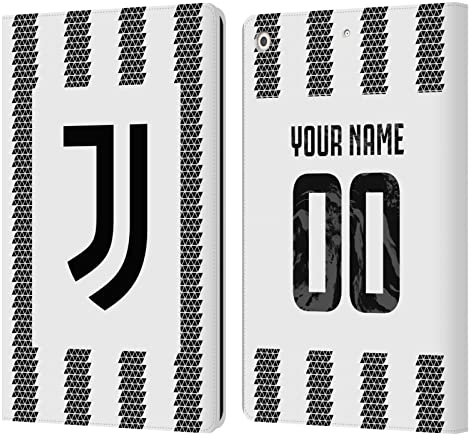 Head Case Designs Licenciado Oficialmente Personalizada Individualizada Juventus Football Club Casa 2022/23 Kit Al Partido Carcasa de Cuero Tipo Libro Compatible con Apple iPad 10.2 2019/2020/2021