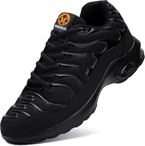 Safety Trainers Steel Toe Cap Work Mens Womens Boot Shoes Lightweight Boots Non Slip Shock Absorbing (DTS1002, UK_Footwear_Size_System, Adult, Men, Numeric, Medium, Numeric_10)