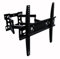 Soporte de Pared para TV Televisor Pantallas Planos y Curvos de 26-55 Pulgadas, Universal Montaje Inclinable y Giratorio, con Doble Brazo de Movimiento Completo, MAX VESA 500x400mm