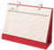 NAMOARLY Tischkalender Desktop-Kalender Doppelring- 2024 Blätterkalender 2024 Chinesischer Mond Steh Flip-desktop-kalender Agenda Kalender 2023 Haushalt Metall Planungsbuch Büro
