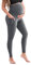SINOPHANT Damen Umstandsleggings Hohe Taille Umstandshosen mit Taschen Blickdichte Schwangerschaftsleggings Weiche Elastische Umstandsmode Zuhause Yoga XXL