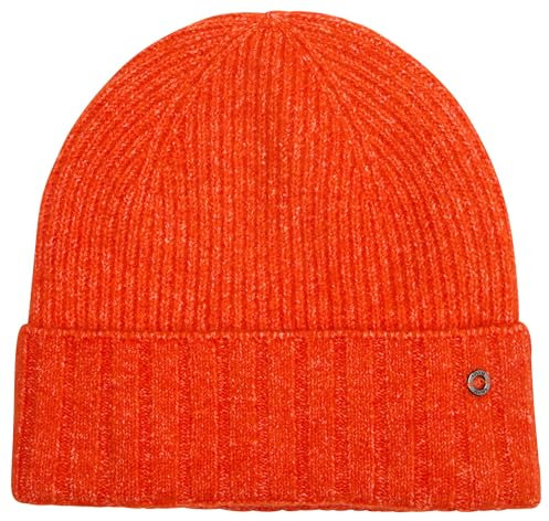 s.Oliver Strickbeanie aus Wollmix mit Logo-Detail