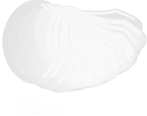 Einweg-Gesichtsvisiere, Transparente Schützende Wimpernverlängerung, Augenbrauen-Tätowierung, 50 Stück für Friseursalon, Nassdusche