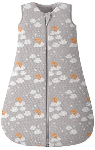 Looxii Schlafsack Baby Winter Baumwolle 2.5 TOG Warm Winterschlafsack Weich Babyschlafsack Neugeborene im 0-6 Monaten Perfekte für Herbst Winter