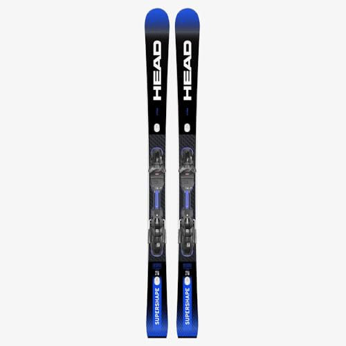 HEAD - Set Ski Supershape E-Titan + Bindungen Prd 12 Gw Herren – Größe 163 – Violett