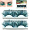 Faux Cils Naturel,2 pièces Faux Cils,Fake Lashes,Les Cils Magiques, Les Cils à Plumes,Décoration glamour pour fête, carnaval, faux bal, scène, Halloween