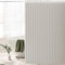 Momooda Pliable Aimant Rideau de Douche Lin Impermeable avec Crochets, Rideau de Douche Anti Moisissure Lavable en Machine, 210 g/m², Beige, 240x200cm