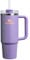 Stanley Quencher H2.0 Tumbler with Handle and Straw 30 oz | Flowstate 3-Position Lid | Cup Holder Compatible for Travel | Insulated Stainless Steel Cup | BPA-Free | Periwinkle Shimmer