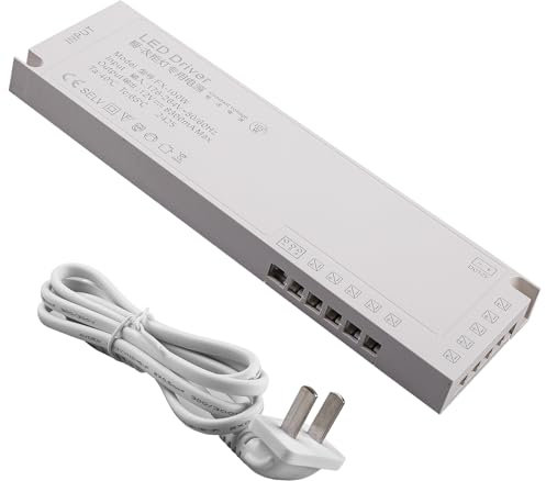 Trasformatore LED 12 V 100 W: 8,3 A, alimentatore di rete 230 V a 12 V, per striscia LED G4 GU5.3 MR11 MR16, robusto corpo in ABS per interni ed esterni (non dimmerabile)
