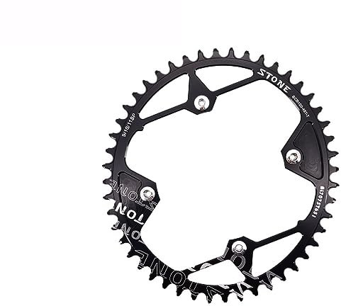 DONGLING Platos para Bicicletas Plato Ovalado for Bicicleta 120BCD 36t 38T 40T 42T 44 46T 48T Road MTB Bike Chainwheel Tooth Plate Plato Ovalado 32 MTB(48T)