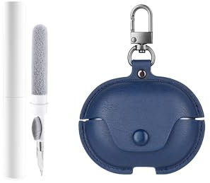 Custodia per auricolari Huawei FreeBuds 5i/4i, resistente ed ecologico, cover per cuffie Bluetooth con fori precisi e compatibilità di carica, antiurto, piacevole al tatto, blu