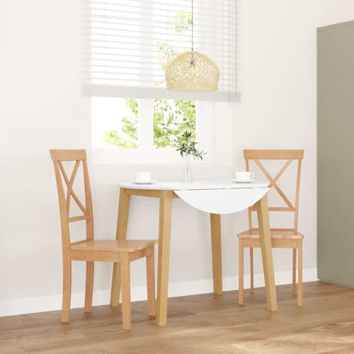 Tonture Esszimmerstühle 2er Set Massivholz Gummibaum, Ergonomisches Design, 110kg Tragkraft, für Küche, Wohnzimmer, Esszimmer, Moderne Holzstühle, Bequeme Möbel