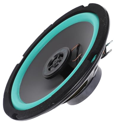 SHINEOFI Car Speakers Audio Speaker 6.5 Inch 160w Shallow Mount 4 Ohm | Car Stereo Speakers for Car Door Fitment, Loud and Vocals, Raised Design with Solid Support