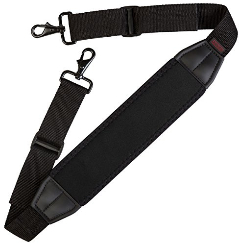 OP/TECH USA 0901012 S.O.S. Strap for bags, briefcases and luggage- neoprene (Black)