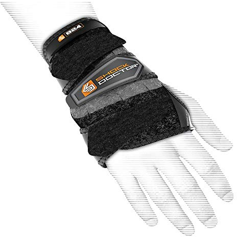 ShockDoctor Erwachsene Handgelenkschützer Handgelenkbandage mit 3 Straps