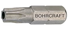 Schrauber-Bits 1/4 mit Loch für Torx-Schrauben TR 40 x 25 mm lose/Werksverpackung