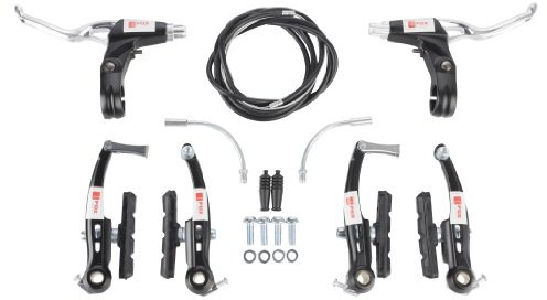 Fox Part, Set di Freni V-Brake, Nero (Schwarz)