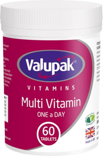 Valupak Multi Vitamin OAD One A Day 60 Tablets (Pack of 6/360 Tablets)
