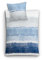 Kleine Wolke 6174773952 Bettwäsche Long Beach, Maße: 135 x 200 cm und 80 x 80 cm, Farbe: Taubenblau
