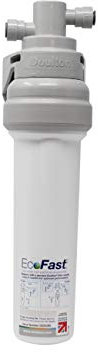 Doulton W9361151 Purificateur d'eau Ecofast sous évier équipé d'une Cartouche Ultracarb (W9330225), Blanc