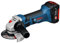 Bosch Professional Meuleuse Angulaire Sans-Fil GWS 18-125 V-LI (18V, 2 Batteries 5,0 Ah, Ø de meule : 125 mm, L-Boxx avec pack d’accessoires)