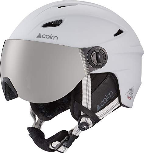 CAIRN - Electron Visor Casque - Blanc Mat - 57/58 - Blanc Mat