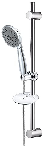 Kingston KX2522SBB 5-Function Hand Shower, Polished Chrome