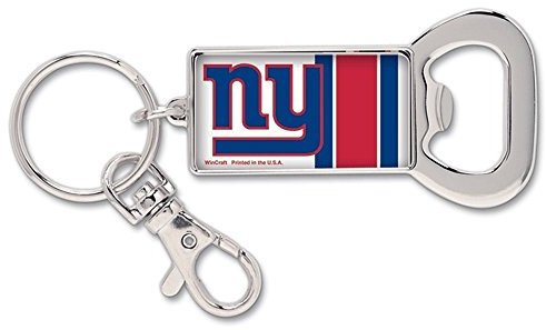 NFL Bottle Opener Key Ring New York Giants