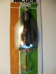 Allcock Silver Spoon 3 Salmon/Pike Lure Copper Spoons