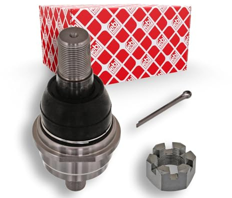 febi bilstein 43342 Traggelenk mit Kronenmutter und Splint, 1 Stück