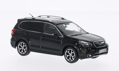 Subaru Forester, schwarz, 2014, Modellauto, Fertigmodell, 1:43