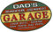 Retro Vintage Aufkleber -Finest Folia Sticker Old School Ace Kult Rockabilly (#14 Dad´s Garage)