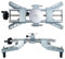 Zackman Scientific AutoSolo 3D DSP Ausrichtklemme für Räder & Magnetadapter für Sturzmesser - Wesentliches Ausrichtungszubehör für Reifen - Passend für 11-25 Felgen (1 Stück)