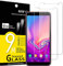 NEW'C Lot de 2, Verre Trempé pour Samsung Galaxy J6 Plus, Film Protection écran sans Bulles d'air Ultra Résistant (0,33mm HD Ultra Transparent) Dureté 9H Glass