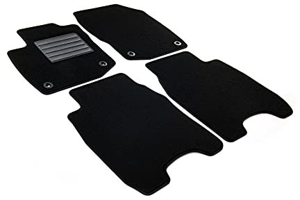 MDM SP-1259 Fußmatten Velours Autoteppich passend für Honda Civic IX 03.2012>03.2017