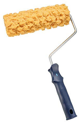 8'' Home Wall Sponge Paint Roller Paint Brush Cover Fame Kit