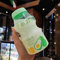 480ml Kawaii Erdbeere Wasserflasche Tragbarer Leak Proof Transparente Trinkflasche Für Kinder Mädchen (in Zufälliger Reihenfolge)