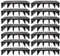 Fisch Tank Unteren Filter Bodenplatte - 20pcs PVC Sand Kies Filter Platte Bord für Aquarium - Spleißen Kombination Schindel Kies Filter Bord Trennwand - Schwarz