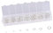 Jump Ringe Spaltringe Verbindungsringe Choker Halsketten Armband Herstellung Silber Spaltringe mit Plastik Box für Schmuckherstellung, Halskette, DIY - 3 mm 4 mm 5 mm 6 mm 7 mm 8 mm 10 mm (Silber)
