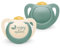NUK for Nature Babyschnuller | Nachhaltige Gummischnuller | Über 98 % natürliche Rohstoffe | 6-18 Monate | Eukalyptusgrün | 2 Stück