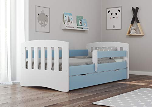 KOCOT KIDS Classic Jour, Konstruktionsholz, Blau, Kinderbett