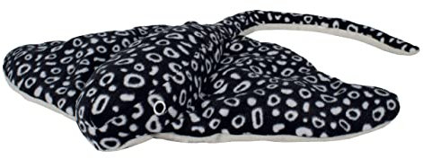 EcoBuddiez - Eagle Ray from Deluxebase. Large Soft Plush Animals made from Recycled Plastic Bottles. Eco-Friendly Cuddly Gift for Kids and Cute Stuffed Animal Toy for Toddlers.