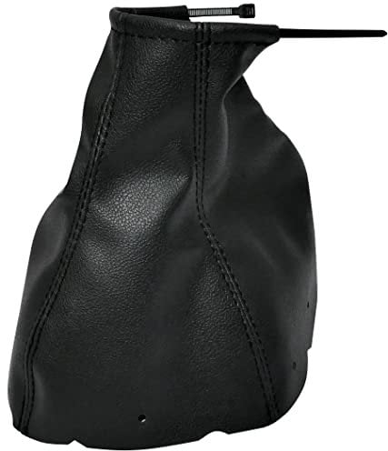 AERZETIX - C58514 - Schalthebel bag - schaltsack - schaltmanschette - kompatibel mit Renault Scenic 2 von 2003 bis 2009 - farbe von leder: schwarz - aus kunstleder