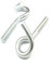 Generisch 2er Pack 140mm Schaukelhaken M10 x 1,50 / Schraubhaken Haken